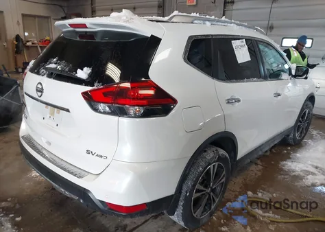 2019 Nissan Rogue Sv из США, поврежденный, VIN JN8AT2MV5KW399036